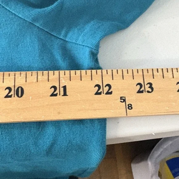 Men's‎ Life Is Good L Don't Interrupt Handyman Crusher Tee  New Green Teal Tools - Picture 6 of 12